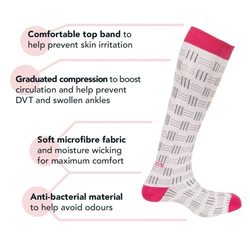 Features of the FitLegs Life Compression Socks